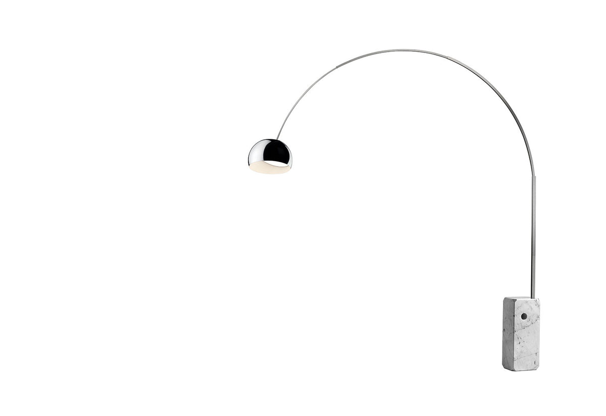Arco Floor Lamp, Achille castiglioni, Flos