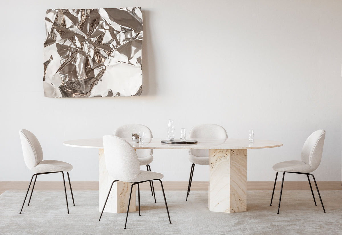 Gubi marble dining table deals