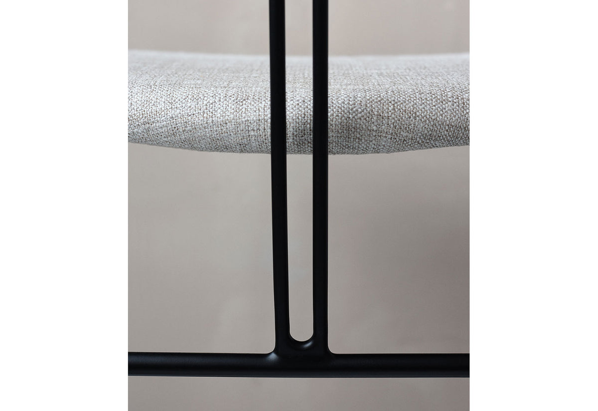 Violin Chair | Seat Upholstered, Gamfratesi, Gubi