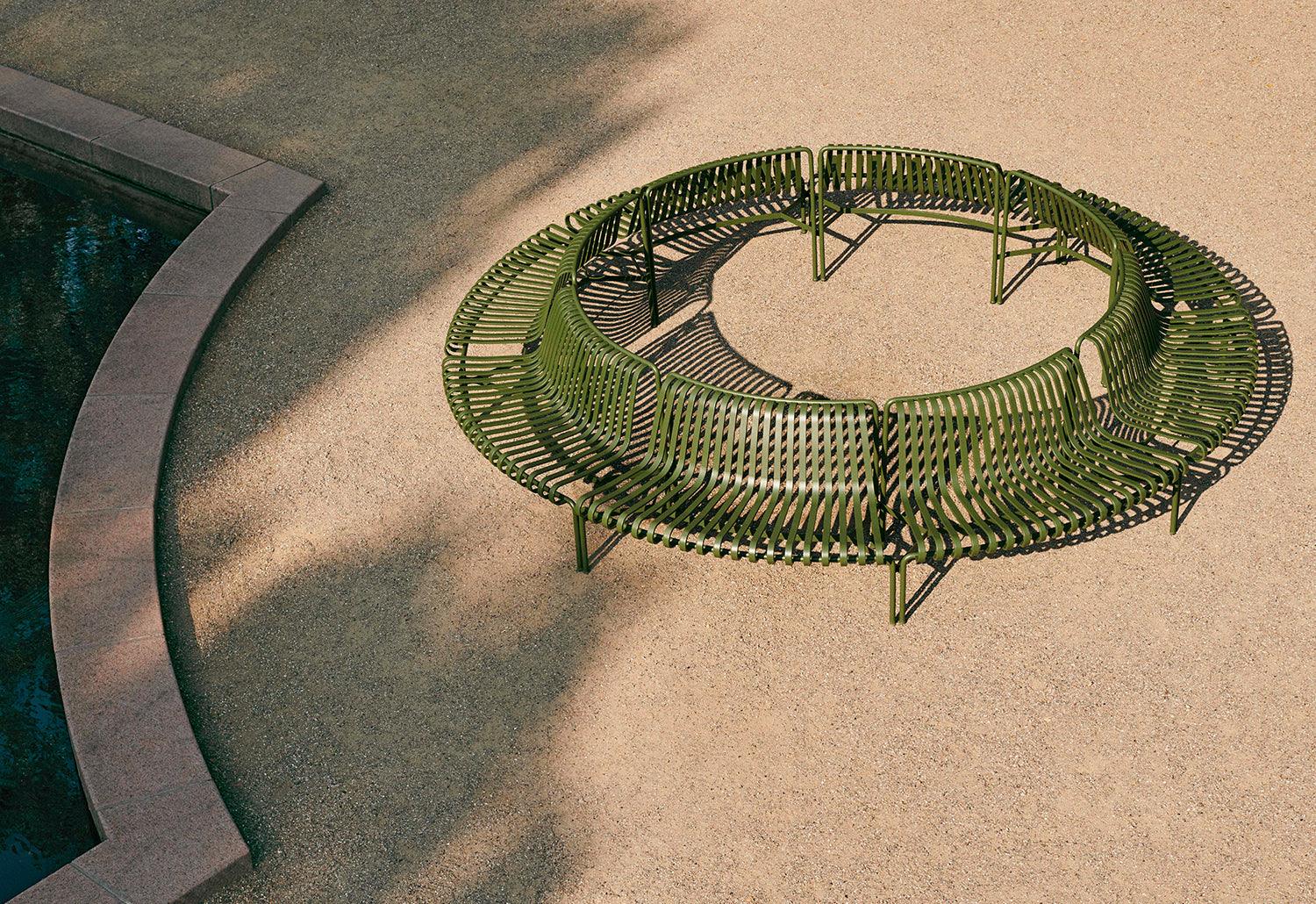 Palissade Park Dining Bench In-Out Starter Set