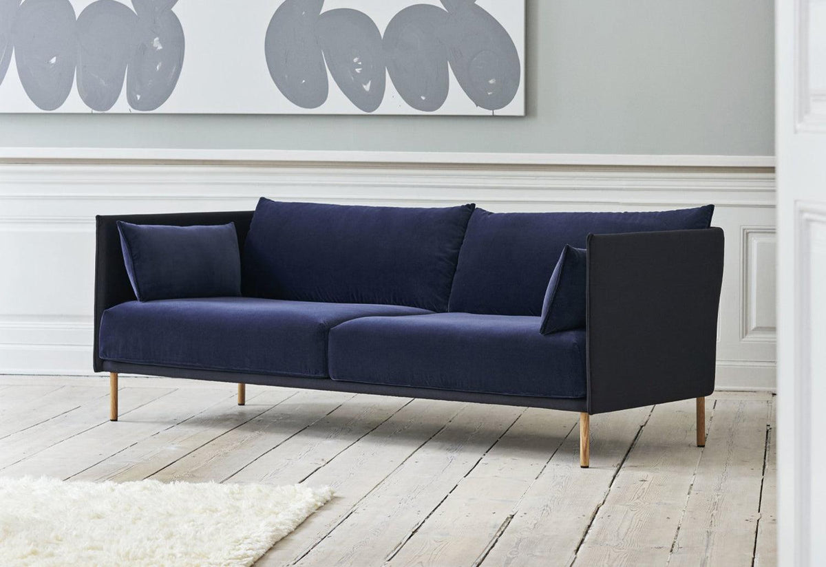 Silhouette Three-Seat Sofa, Gamfratesi, Hay