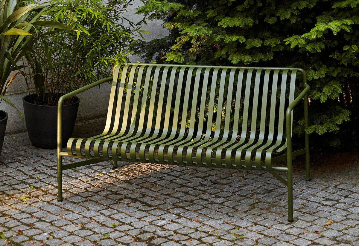 Hay palissade dining bench deals