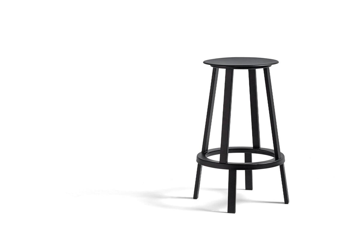 Hay revolver stool hot sale black