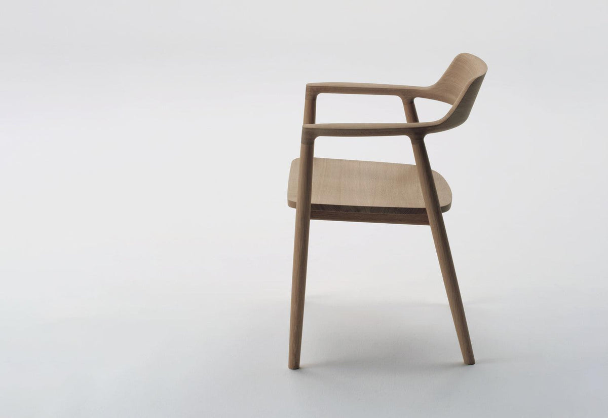 Hiroshima Wooden Armchair, Naoto fukasawa, Maruni