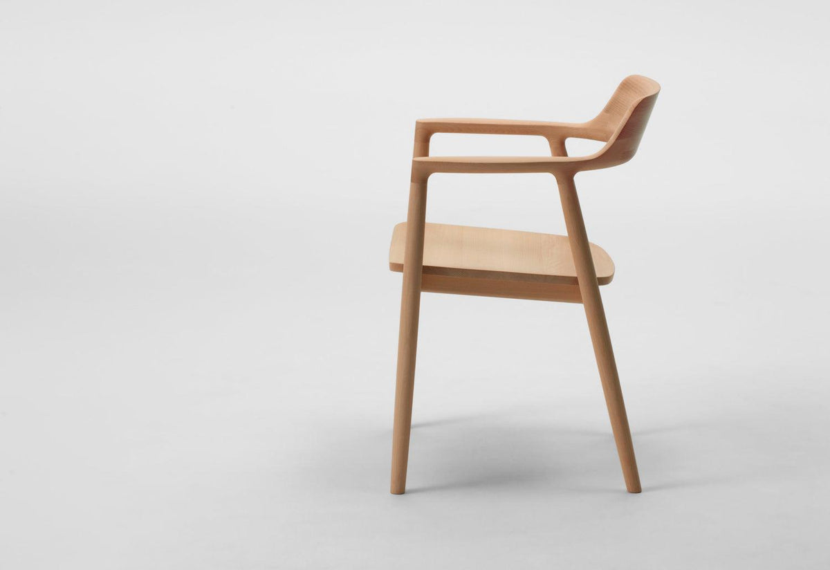 Hiroshima Wooden armchair, Naoto fukasawa, Maruni