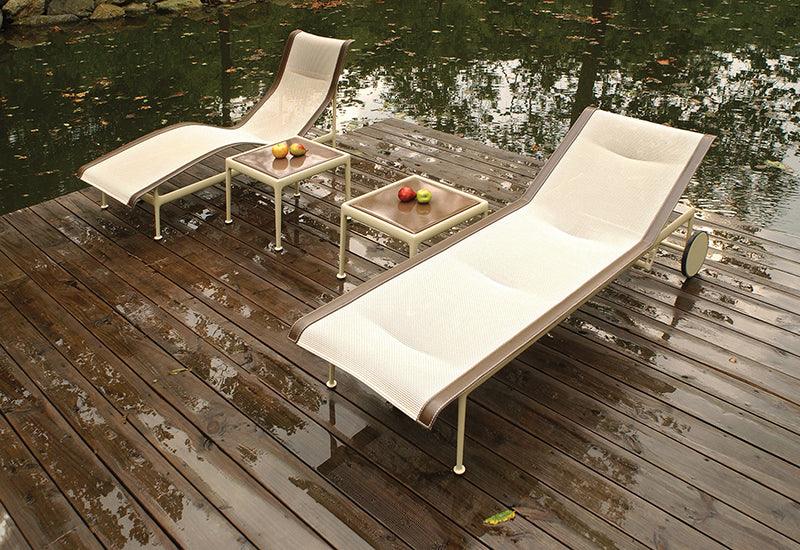  The 1966 outdoor contour Chaise by Richard Schultz for Knoll.