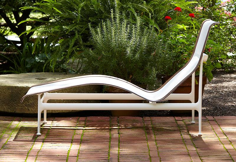 The 1966 outdoor contour Chaise by Richard Schultz for Knoll.