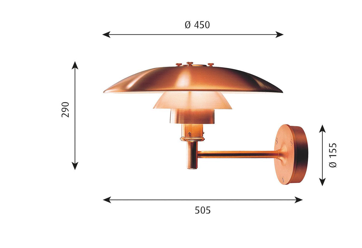 PH Outdoor Wall Light, Poul henningsen, Louis poulsen