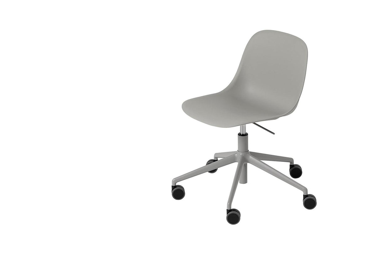 Fiber Side Chair Swivel | Gas Lift | Castors, Iskos-berlin, Muuto