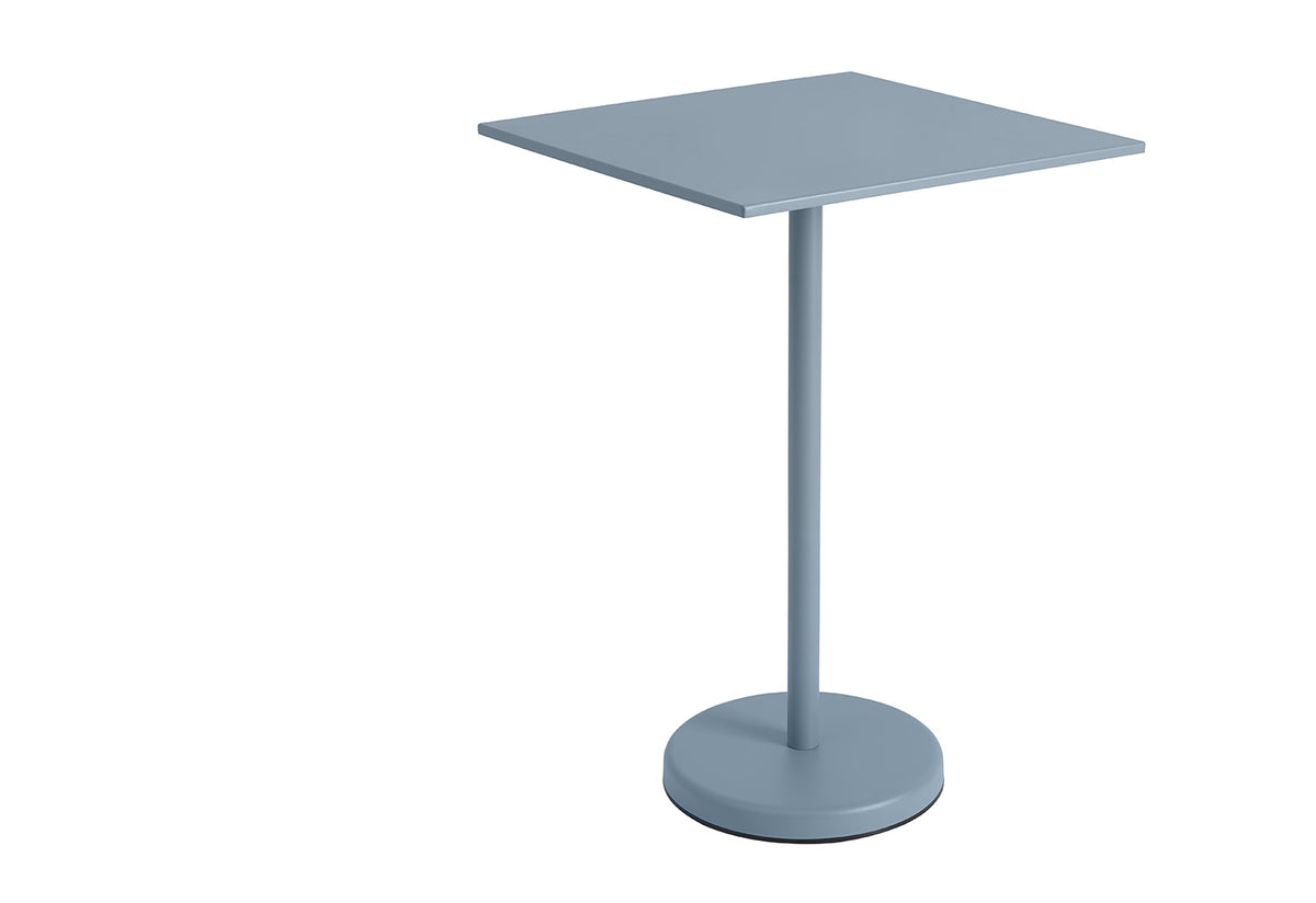 Linear Steel Café Table | Square, Thomas bentzen, Muuto