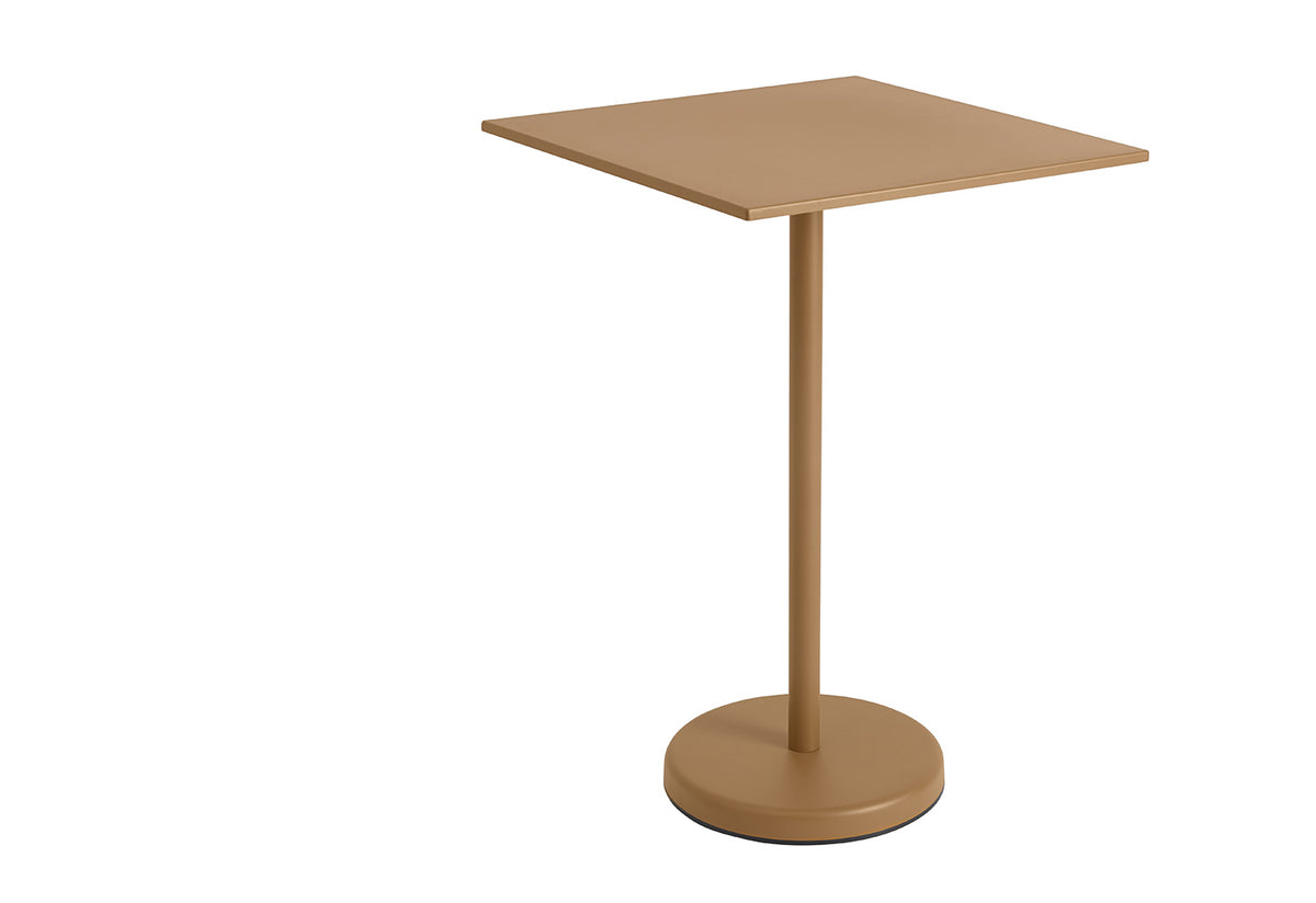 Linear Steel Café Table | Square, Thomas bentzen, Muuto