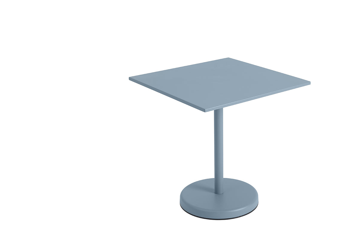 Linear Steel Café Table | Square, Thomas bentzen, Muuto