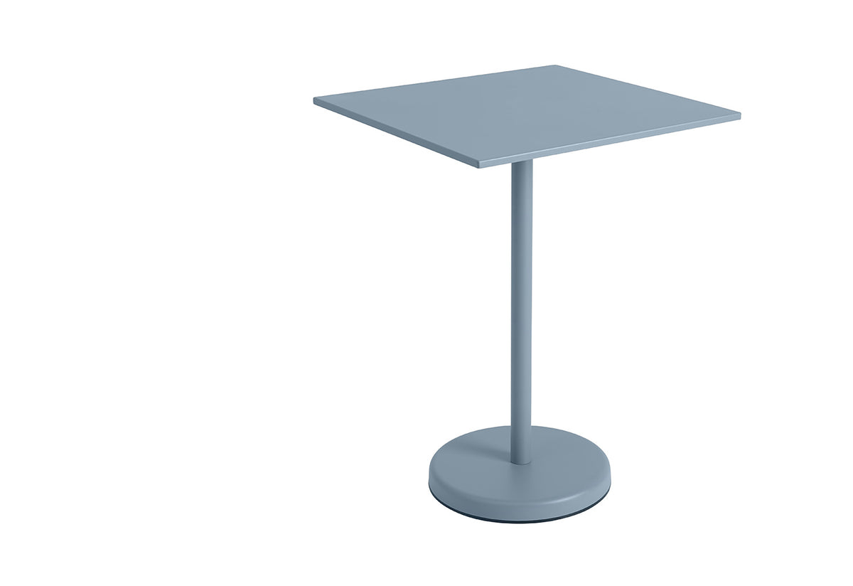 Linear Steel Café Table | Square, Thomas bentzen, Muuto