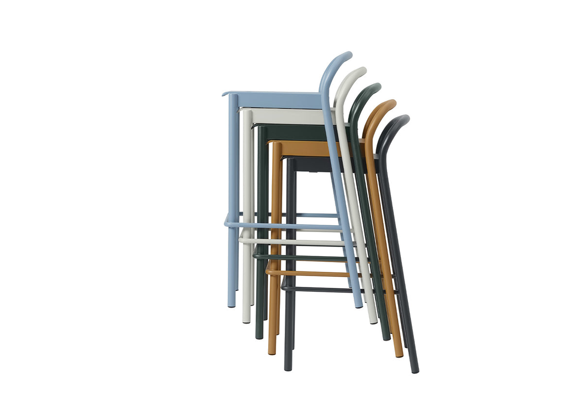 Linear Steel Bar Stool, Thomas bentzen, Muuto