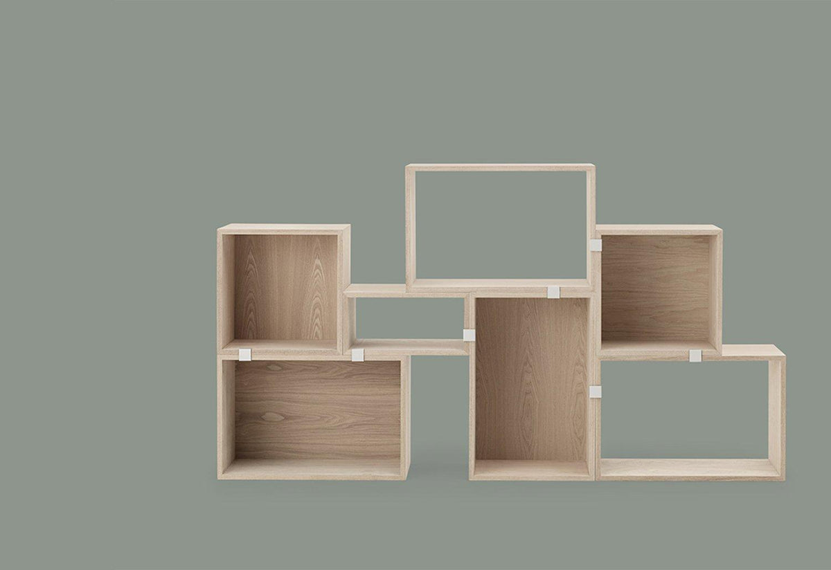 Oak Stacked 2.0 with Back, Jds architects, Muuto