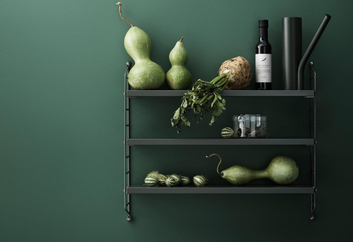 String Pocket Shelving, Nisse strinning, String