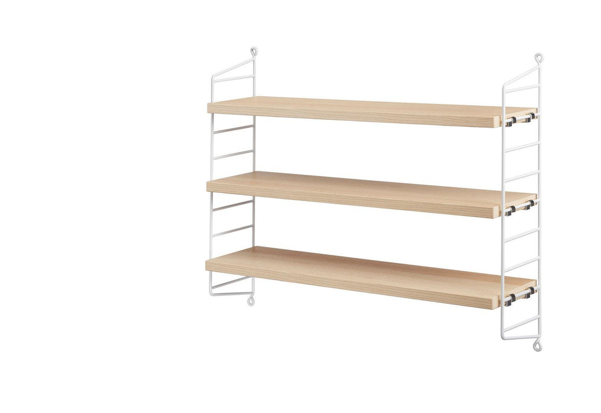String Pocket Shelving, Nisse strinning, String