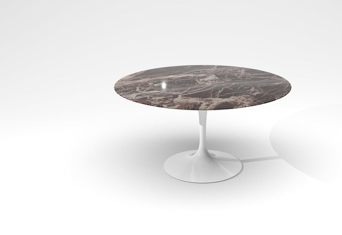 Tulip Dining Table | Round | White Base, Eero saarinen, Knoll