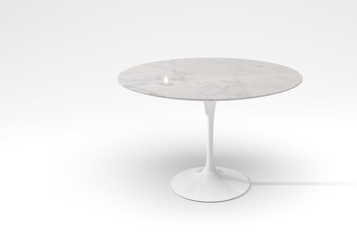 Tulip Dining Table | Round | White Base, Eero saarinen, Knoll