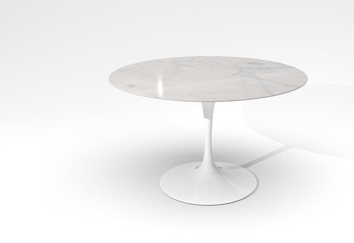 Tulip Dining Table | Round | White Base, Eero saarinen, Knoll