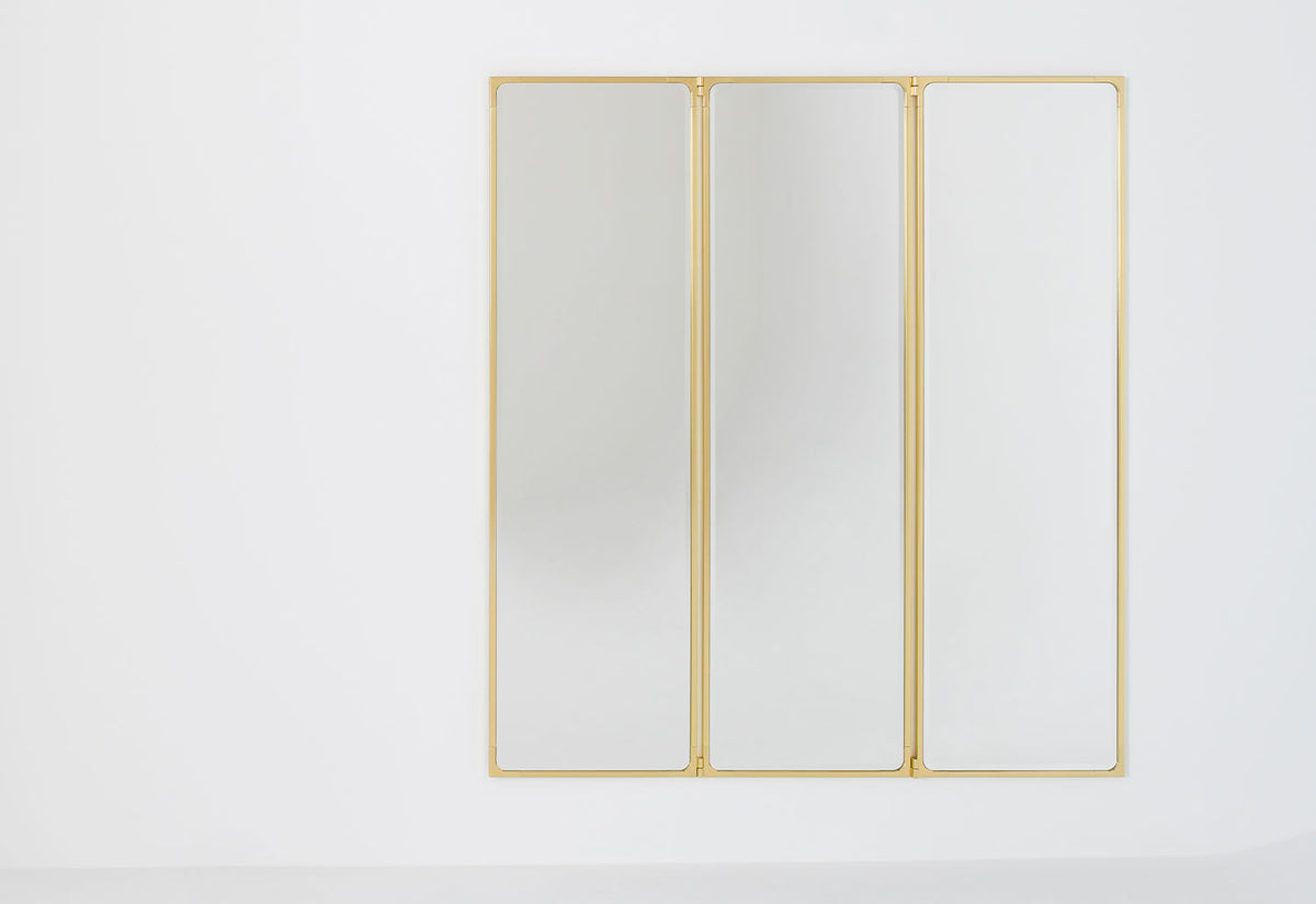 Como Mirror - Three Panel, Barber osgerby, Glas italia