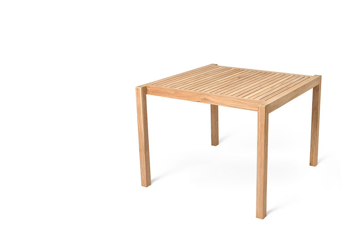 AH902 Square Outdoor Dining Table, Alfred homann, Carl hansen and son