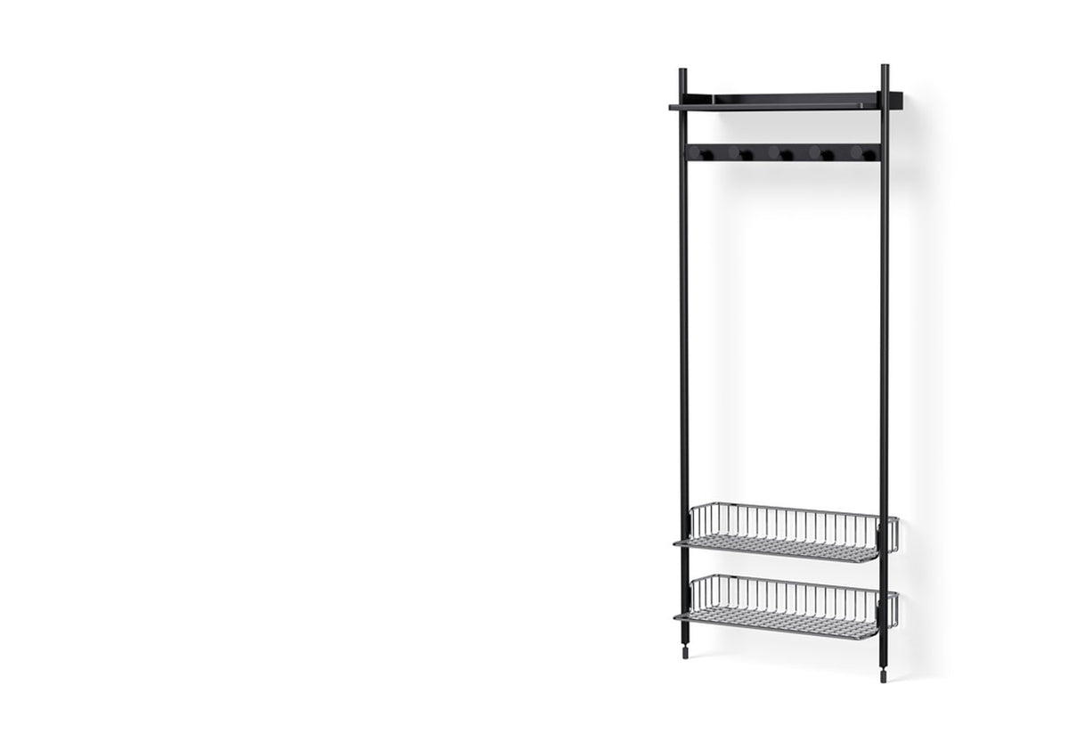 Pier Shelving System, Combination 1051 - 1 Column, Ronan and erwan bouroullec, Hay
