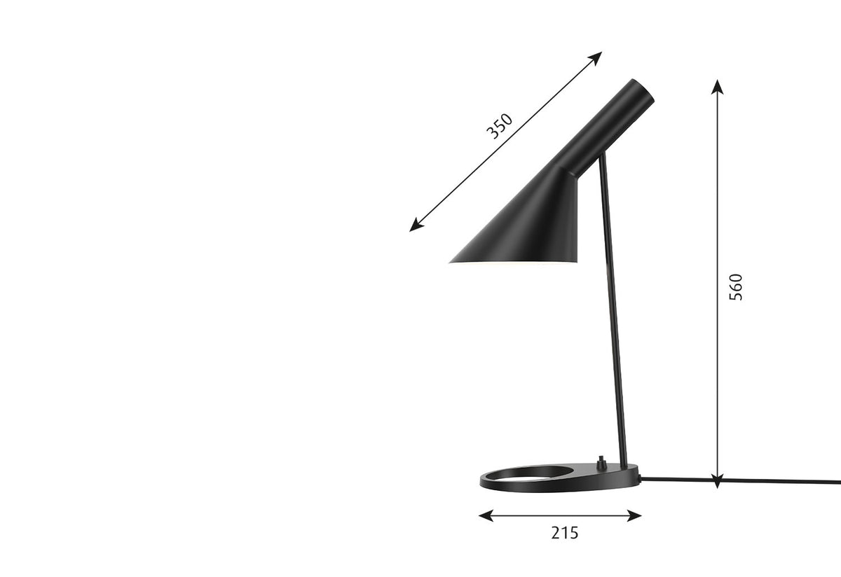AJ Table Light, Arne jacobsen, Louis poulsen