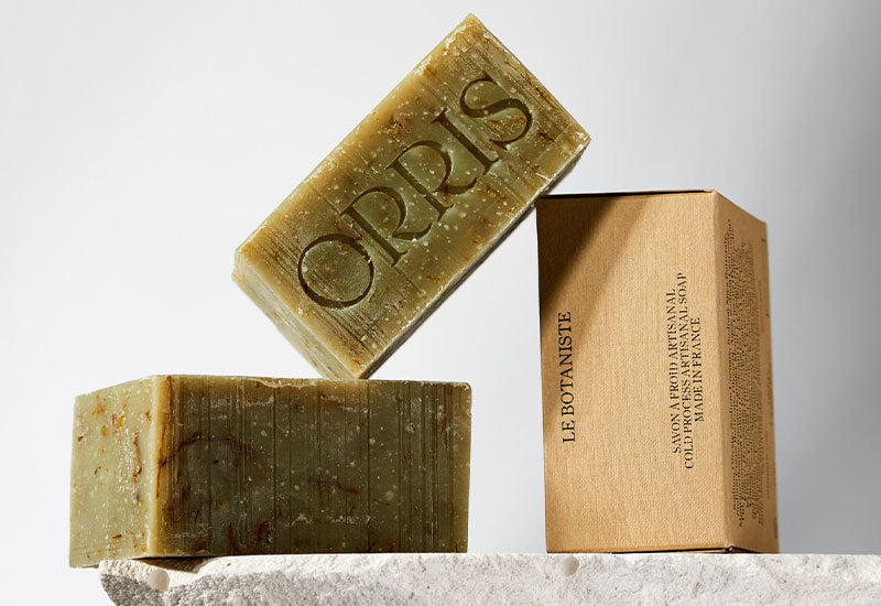 Le Botaniste Soap by ORRIS with packaging.