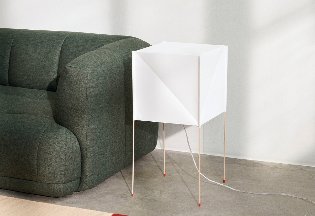 Paper Cube Floor Lamp, Bertjan pot, Hay