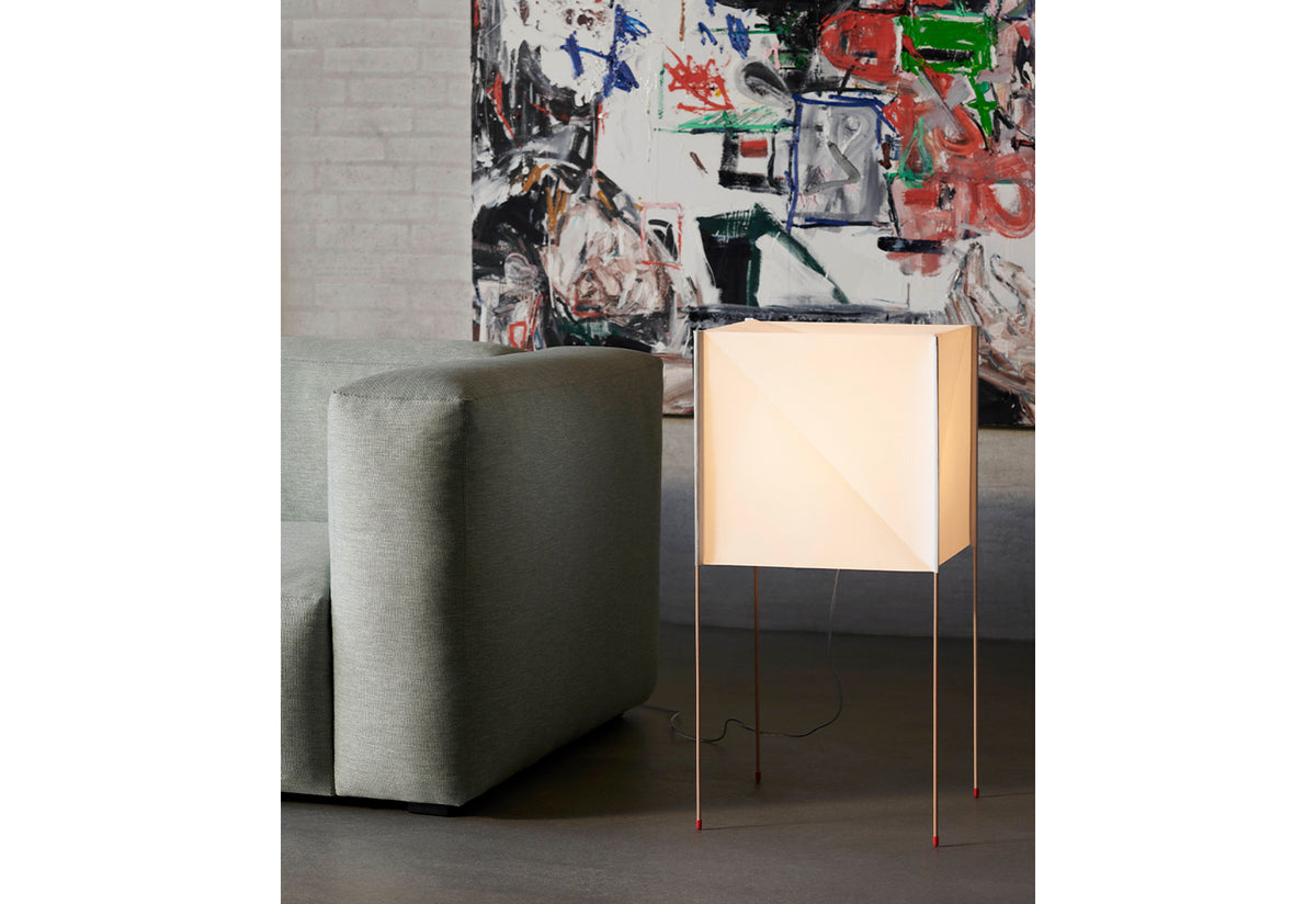Paper Cube Floor Lamp, Bertjan pot, Hay