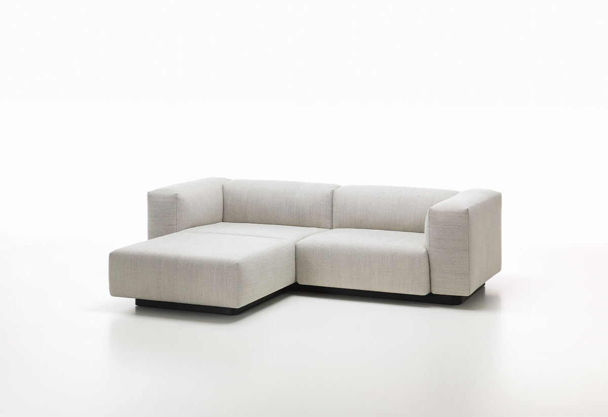Soft Modular Two-Seater with Chaise Longue, Jasper morrison, Vitra
