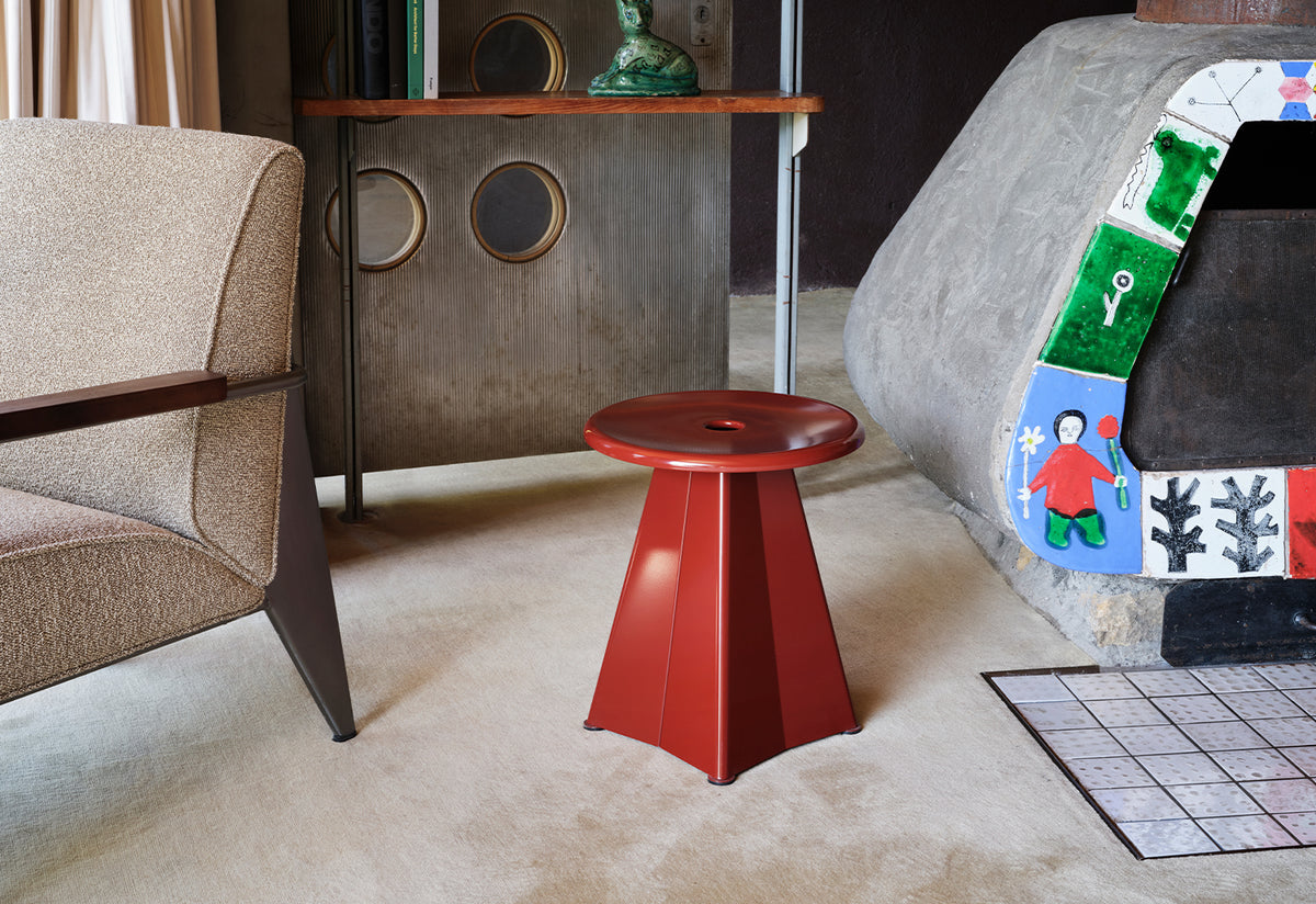 Tabouret Métallique, Jean prouve, Vitra