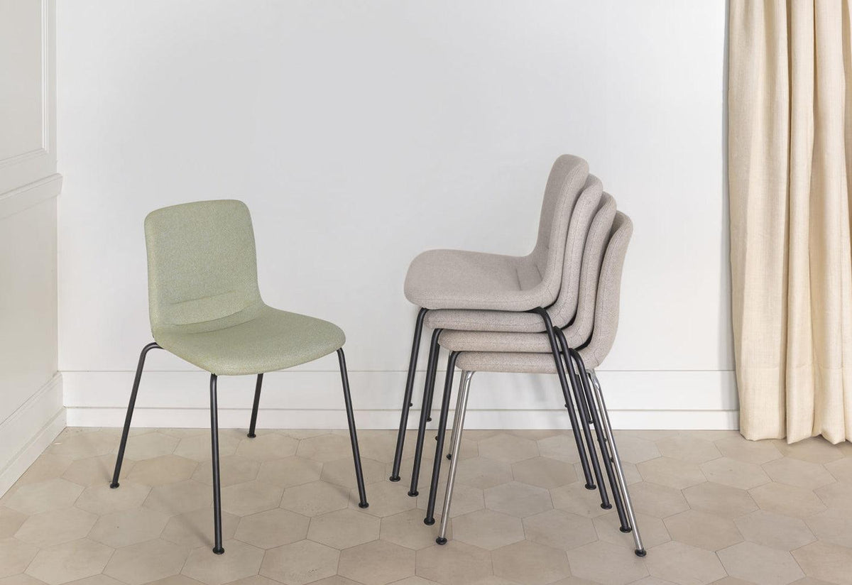 HAL Soft Tube Stackable chair, 2021, Jasper morrison, Vitra