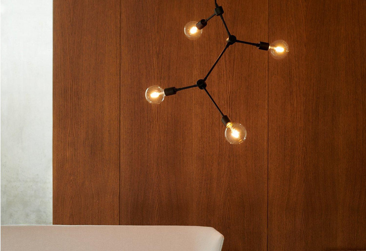 Franklin Chandelier, Black - Ex Display