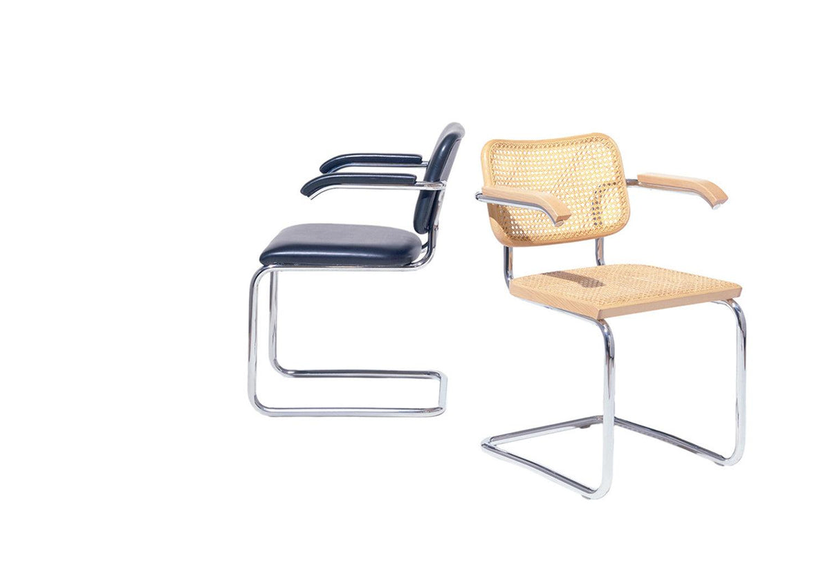 Cesca Chair | Fully Upholstered, Marcel breuer, Knoll