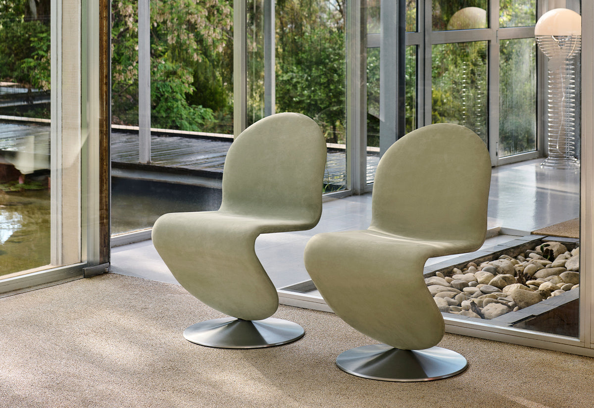 System 1-2-3 Dining Chair, Verner panton, Verpan