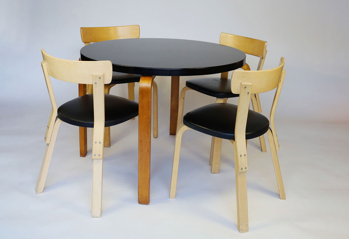 Alvar Aalto Round Dining Table, 1935, Alvar aalto