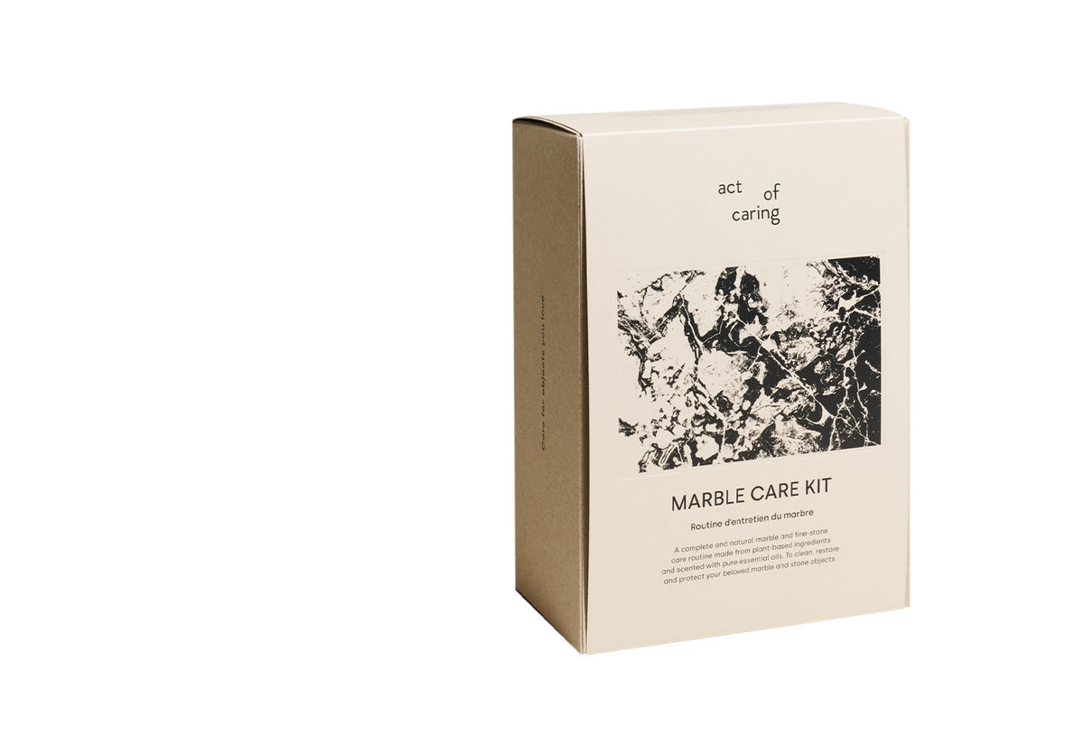 Marble + Fine Stone Care Kit, Act of caring