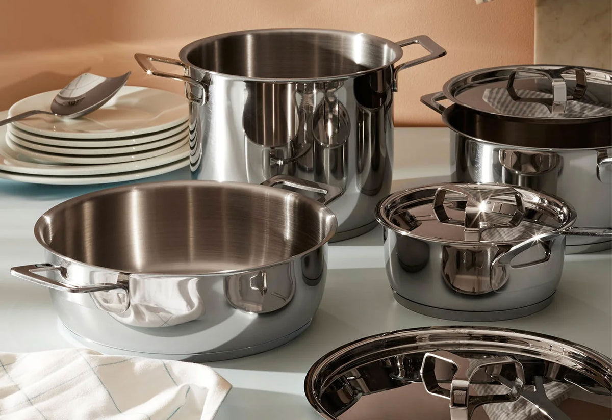 Pots&Pans Set, Jasper morrison, Alessi