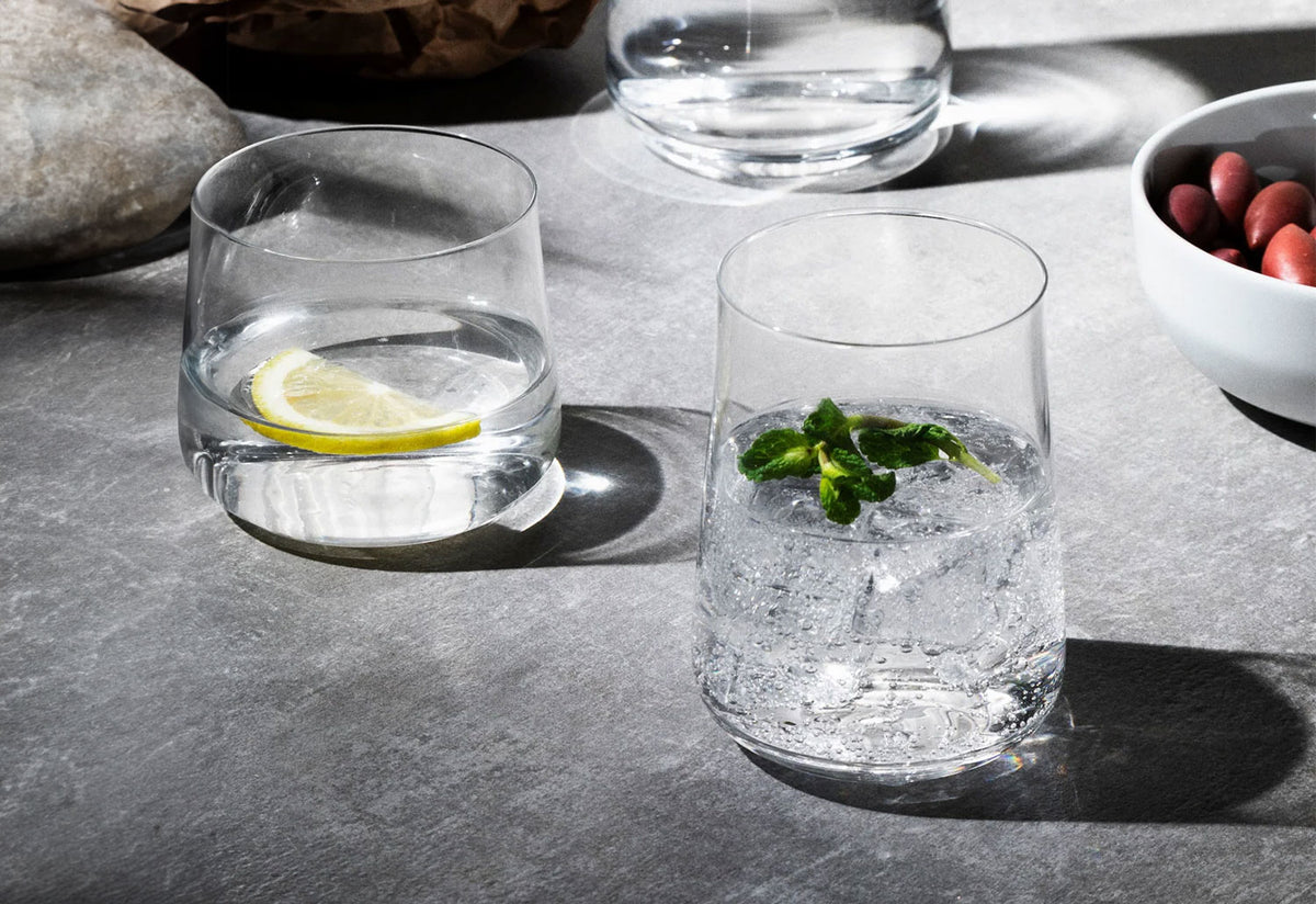 Eugenia Long Drink Glass Set, Naoto fukasawa, Alessi