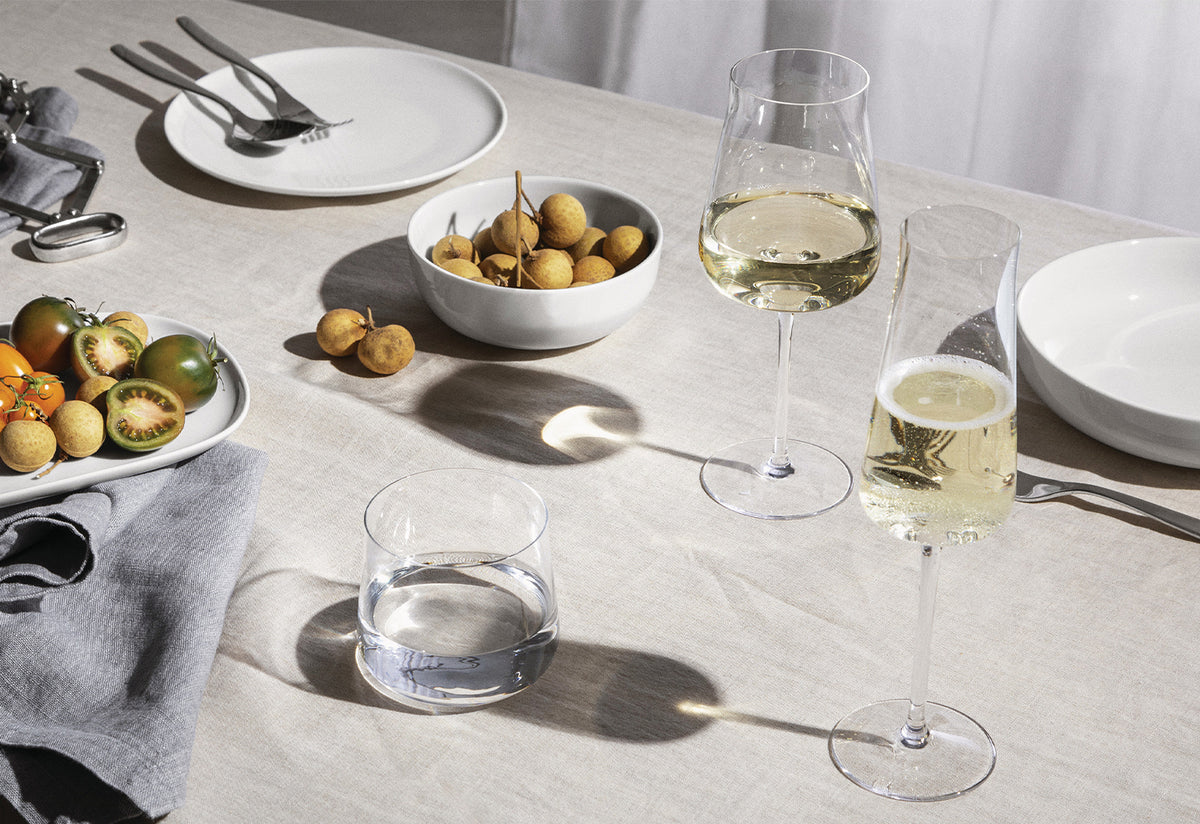 Eugenia White Wine Glass Set, Naoto fukasawa, Alessi