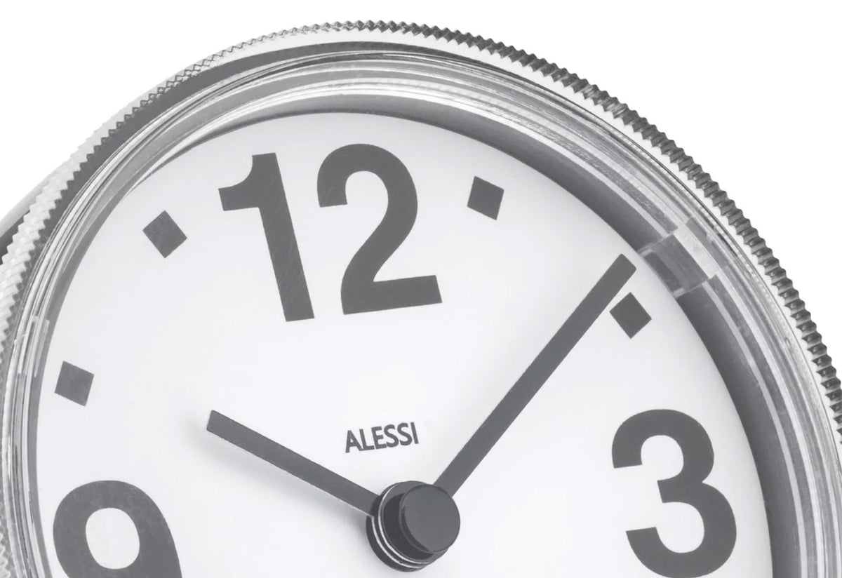 Cronotime Desk Clock, Pio manzù, Alessi