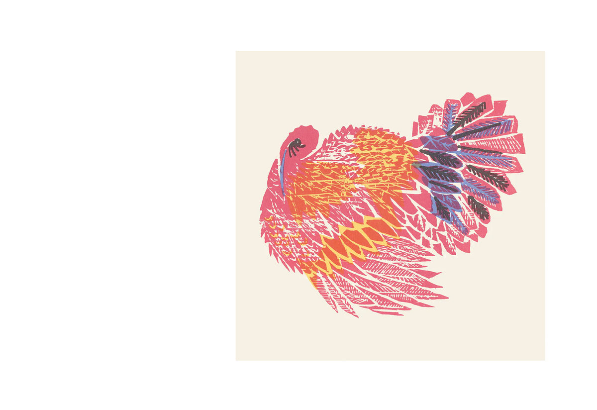Turkey Notecard Wallet, Antonio frasconi, Artpress