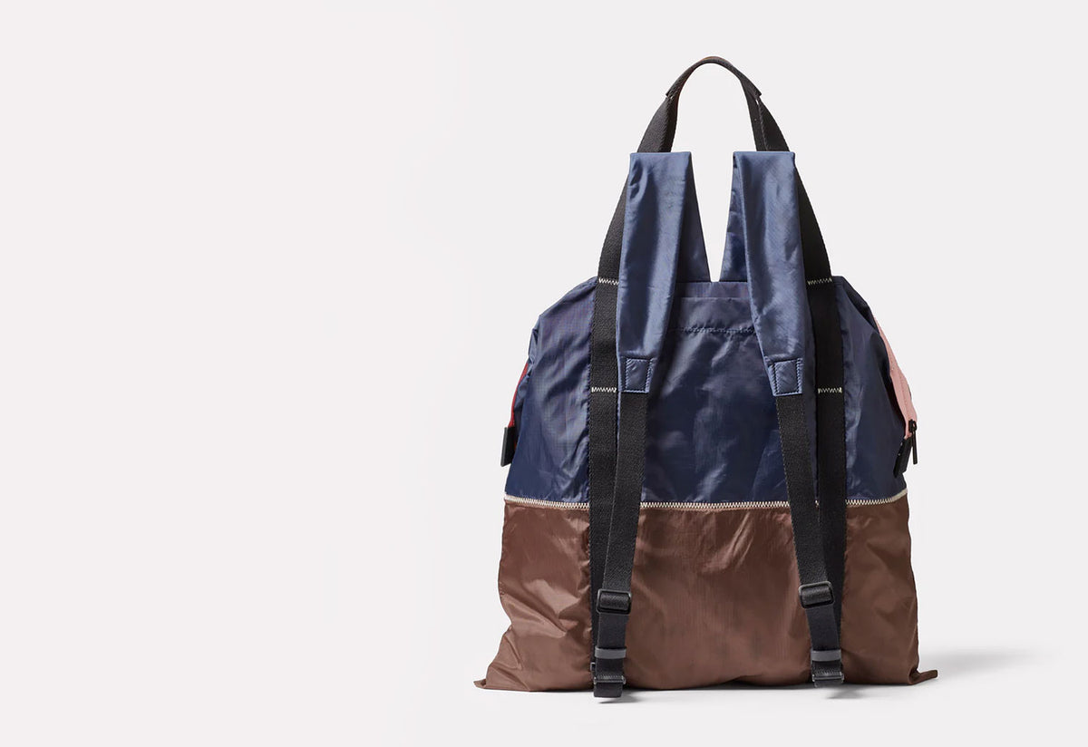 Hank Packable Zip Top Tote/Backpack, Ally capellino