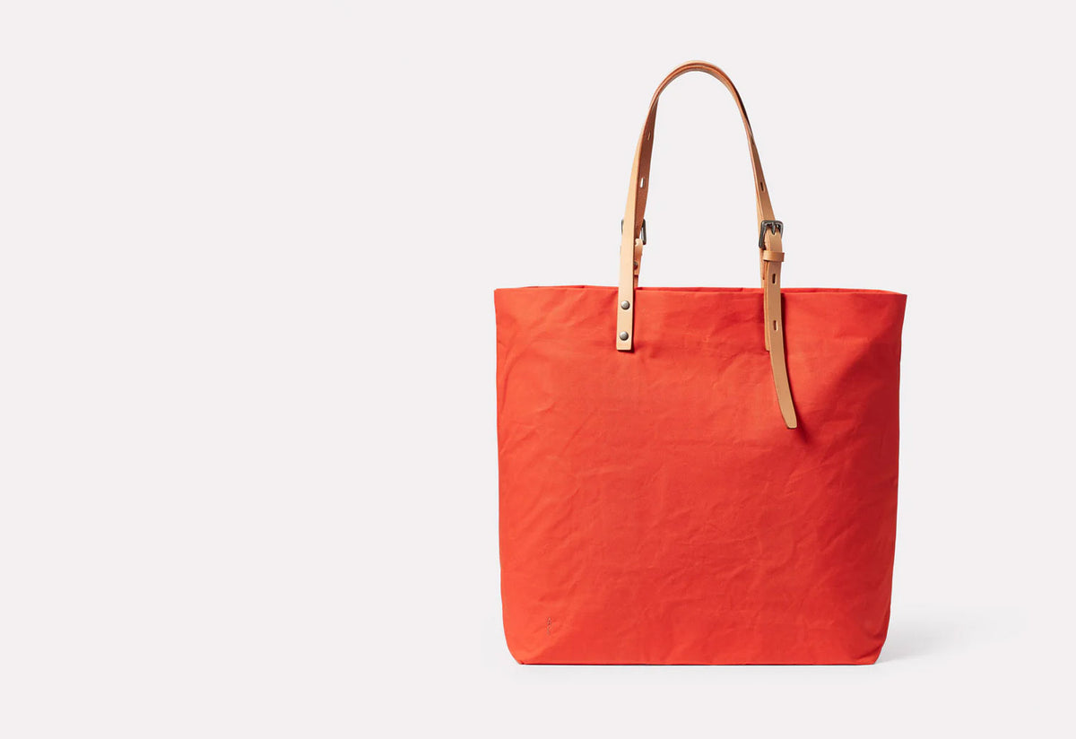 Natalie Waxed Cotton Tote, Ally capellino