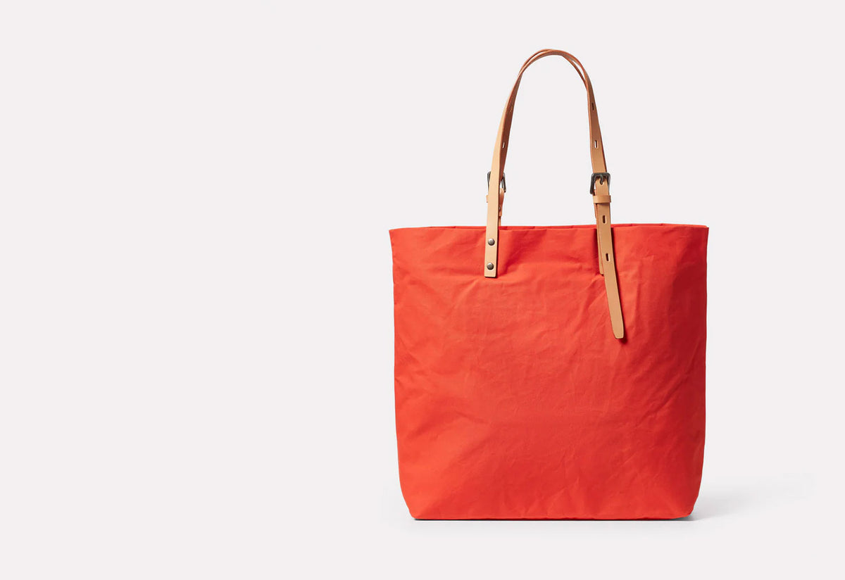 Natalie Waxed Cotton Tote, Ally capellino