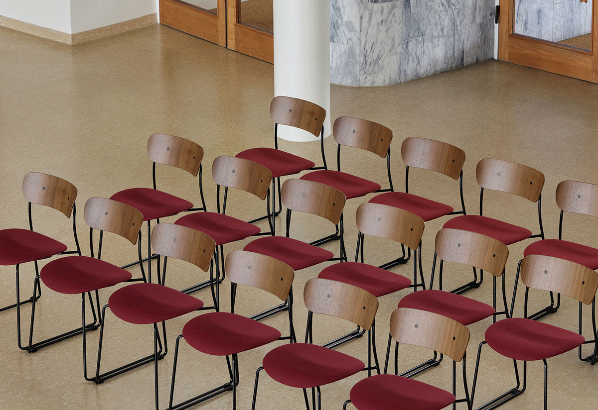 Pavilion Chair | Sled Base | Upholstered Seat, Anderssen and voll, Andtradition