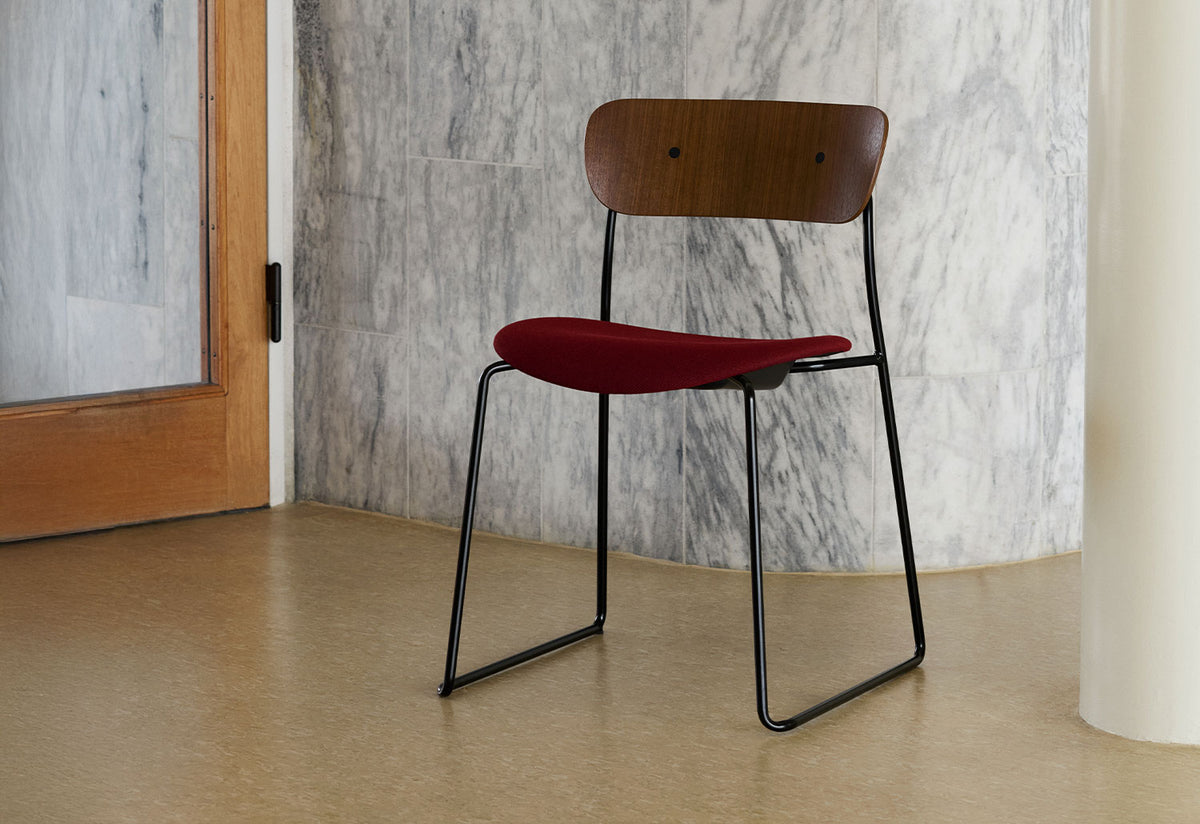 Pavilion Chair | Sled Base | Upholstered Seat, Anderssen and voll, Andtradition
