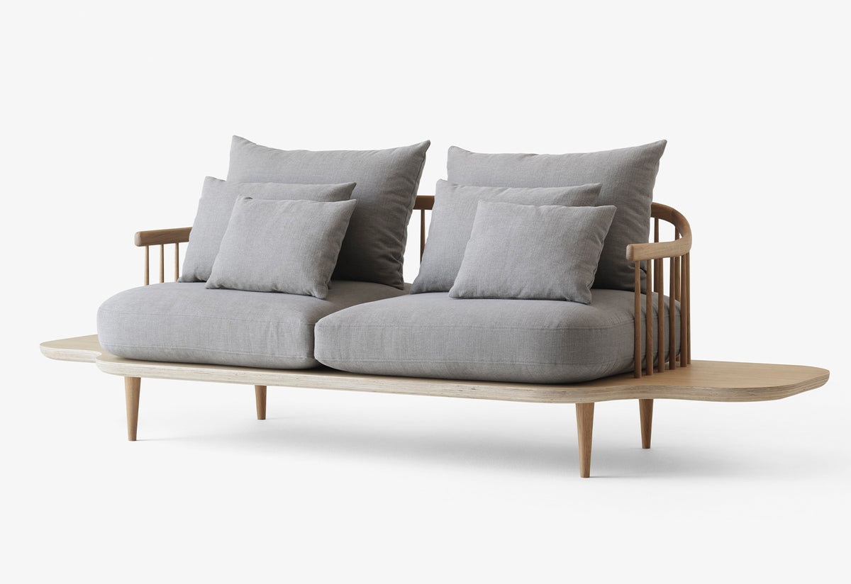 Fly Two-Seater Sofa with Table, Space copenhagen, Andtradition